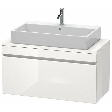 DURASTYLE consolle base 512x1000x478mm noce scuro / bianco opaco
