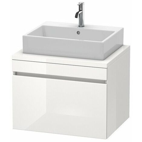 DURASTYLE consolle base 512x700x548mm noce scuro / bianco opaco