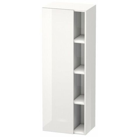 DURASTYLE mobile 360x500x1400mm apertura sinistra bianco lucido / basalto opaco
