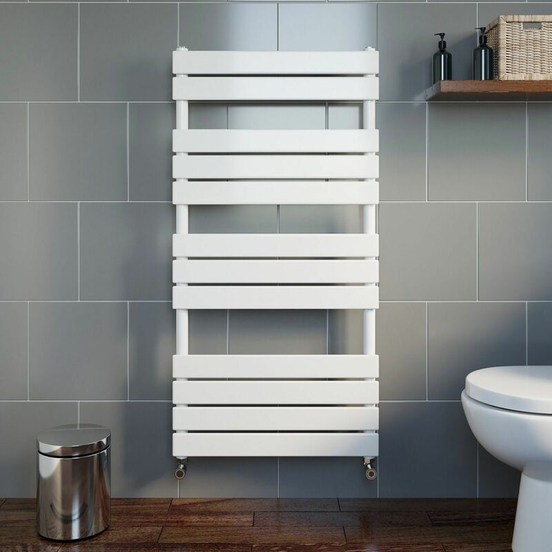 DuraTherm Flat Panel Heated Towel Rail White 1200 X 600mm FR1200600W   Duratherm Flat Panel Heated Towel Rail White 1200 X 600mm L 4029359 8972666 1 