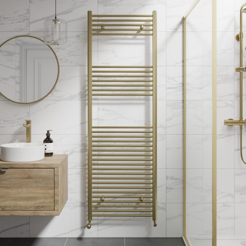 Image of Duratherm - Brushed Brass Flat Straight&hellip;