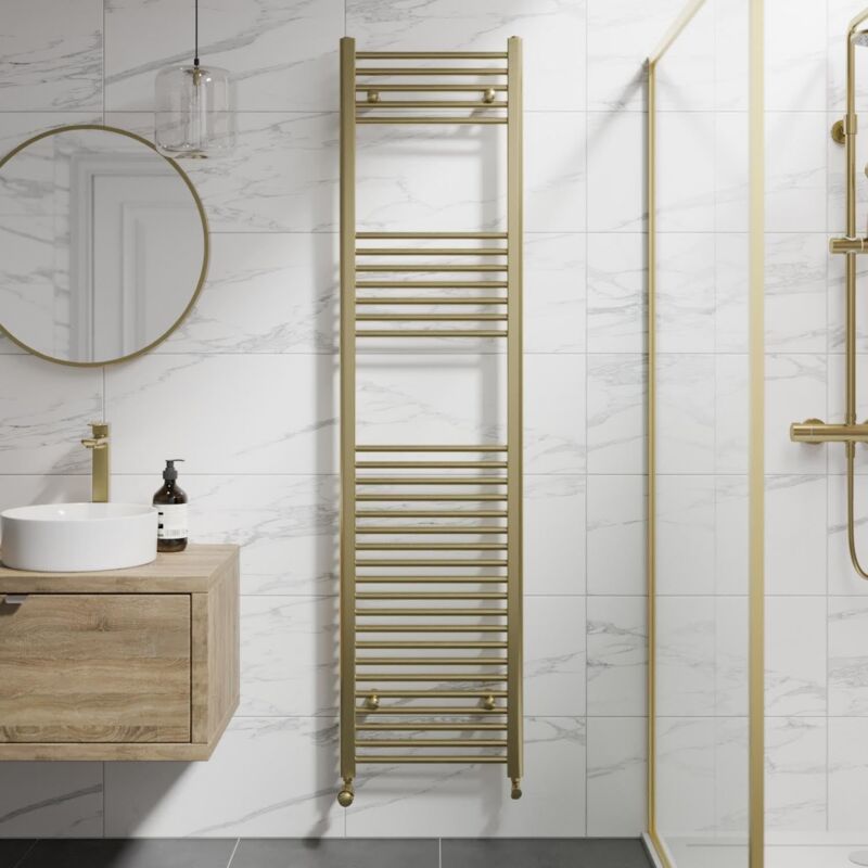 Image of Duratherm - Brushed Brass Flat Straight&hellip;