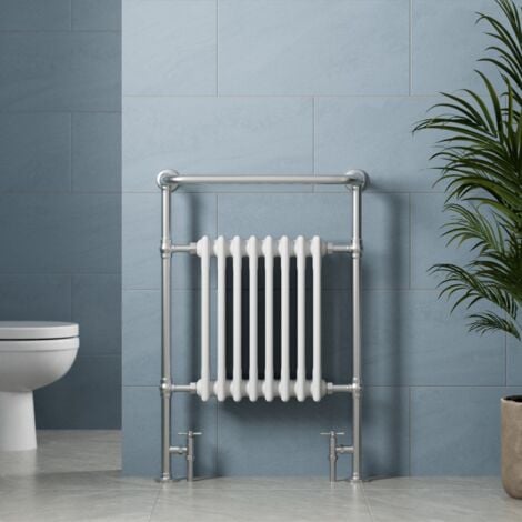 DuraTherm Traditional Heated Towel Radiator - 952mm x 659mm