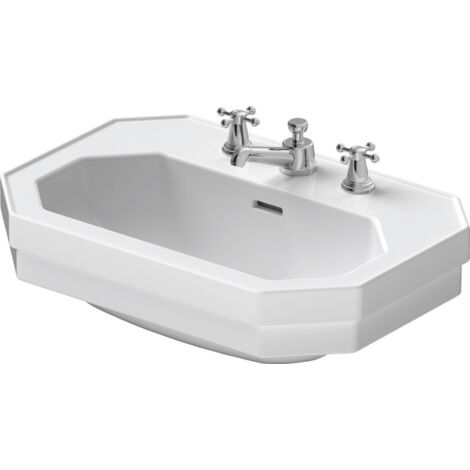 Duravit 1930 Waschtisch, 60x41cm, 1 Hahnloch, 0438600000