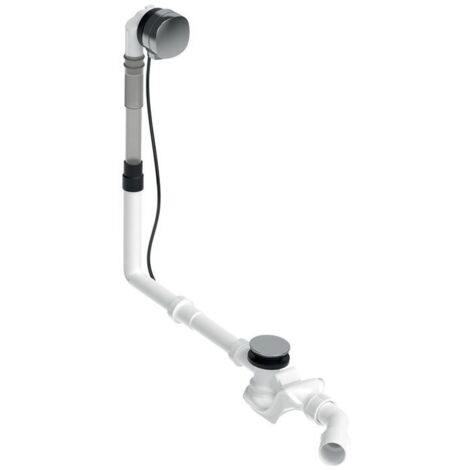 Duravit Ab- und Überlaufgarnitur Quadroval 792217, chrom,
