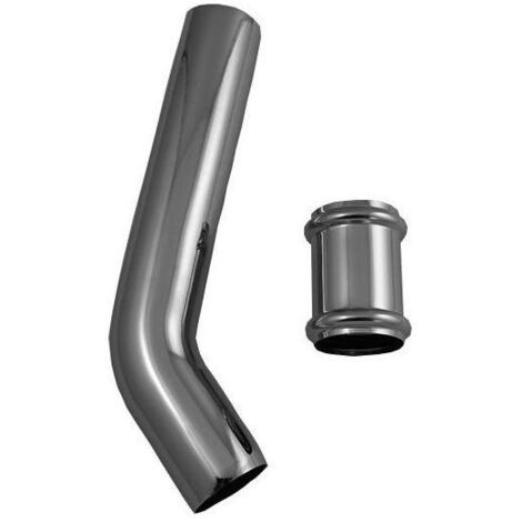 Duravit Ablaufbogen mit Doppelmuffe, chrom, 0050251000
