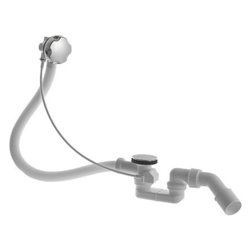 Duravit - Vidage baignoire 40x8x40 cm central