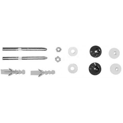 Duravit Accessoires - Kit de fixation pour urinoir, chrome 0050301000