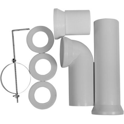Duravit Accessori - Kit di collegamento WC Vario, bianco 0014220000