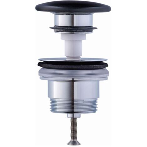 Duravit Accessori - Piletta chiudibile Push-Open, 1 1/4, antracite opaca 0050791300
