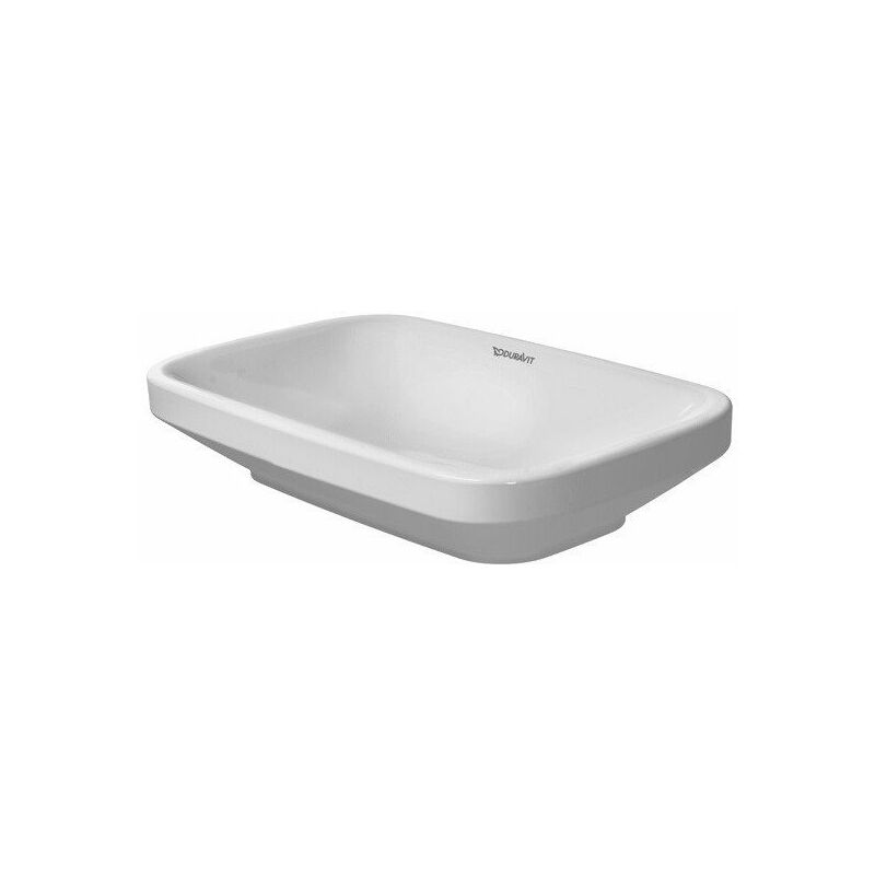 

DURASTYLE lavabo sobre encimera sin rebosadero B 60x38cm geschl o agujero blanco
