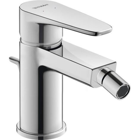 Duravit B.1 Einhebel- Bidetmischer, mit Ablaufgarnitur, Ausladung
