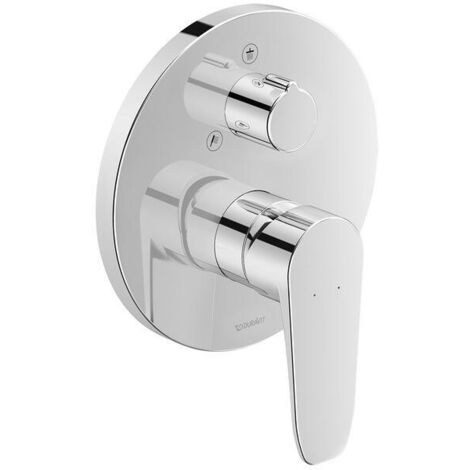 Duravit B.1 Einhebel- Brausemischer Unterputz, runde Rosette, 2
