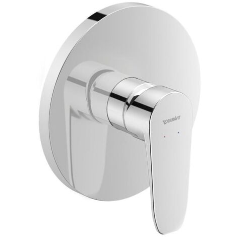 Duravit B.1 Einhebel- Brausemischer Unterputz, runde Rosette,