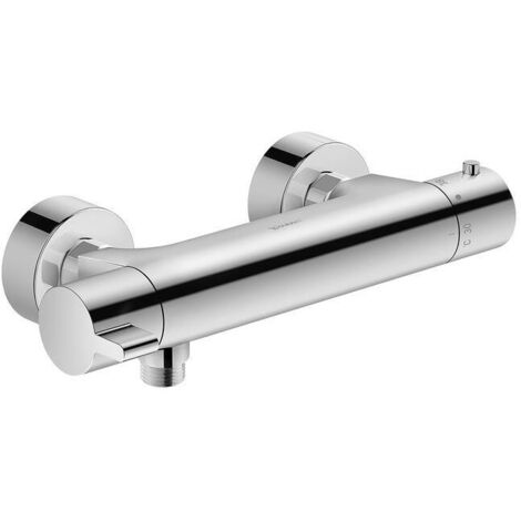 Duravit B.2 Einhebel- Brausethermostat Aufputz, S- Anschlüsse,