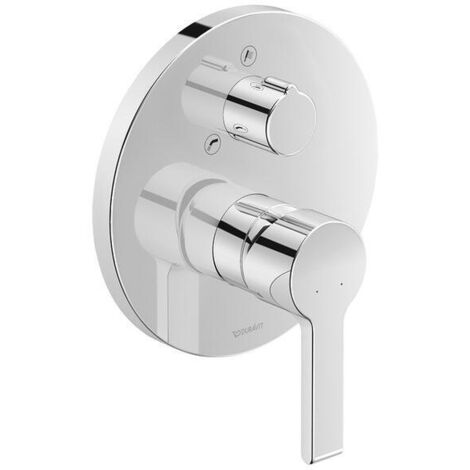 Duravit B.2 Einhebel- Wannenmischer Unterputz, runde Rosette, 2