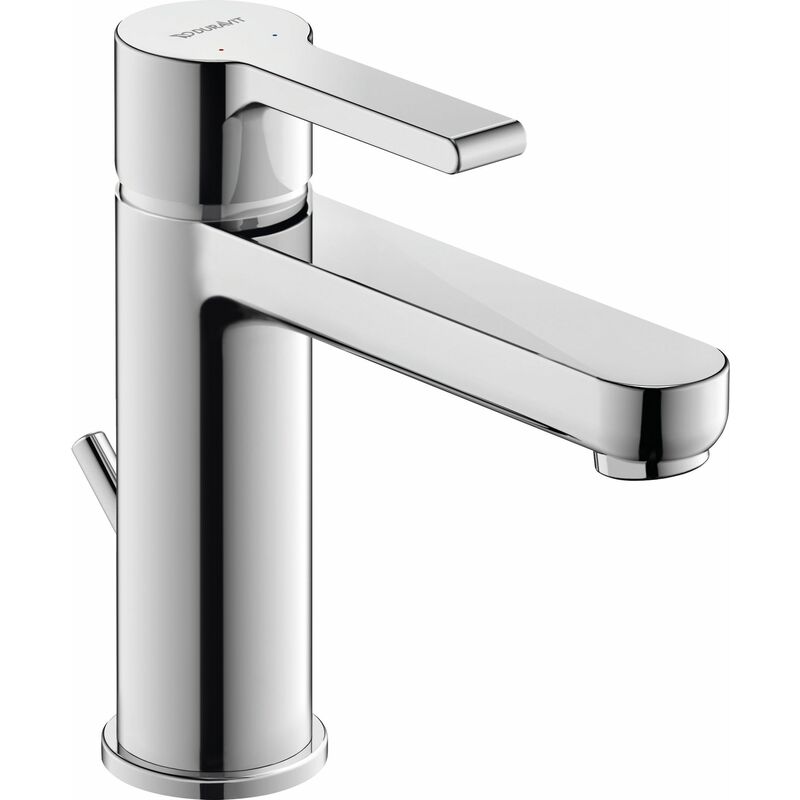 Duravit B.2 Mitigeur monocommande de lavabo M - Chromé Brillant - avec vidage - B21020002010