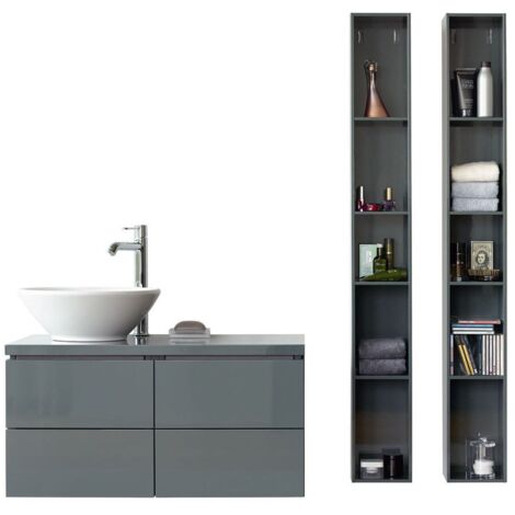Duravit Bacino - Waschbecken ohne Hahnloch mit Überlauf, Durchschnitt 42 cm, Weiß 0325420000