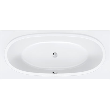 Duravit Balcoon Badewanne 1800x800mm, rechteckig, Einbau, mit 2