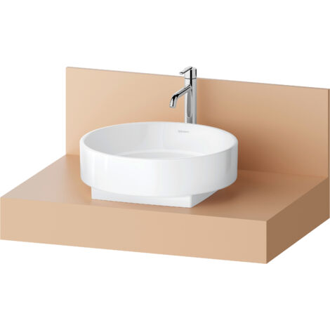 Duravit Balcoon Konsole rechteckig, 1 Ausschnitt mittig,