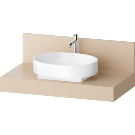 Duravit Balcoon Konsole rechteckig, 1 Ausschnitt mittig,