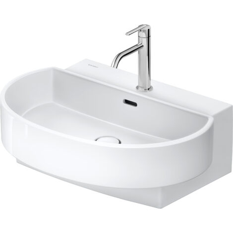 Duravit Balcoon Waschtisch, Hahnlochbank, 1 Hahnloch, mit