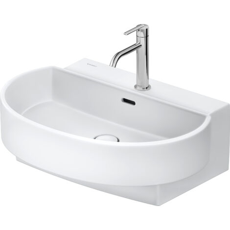 Duravit Balcoon Waschtisch, Hahnlochbank, 1 Hahnloch, mit