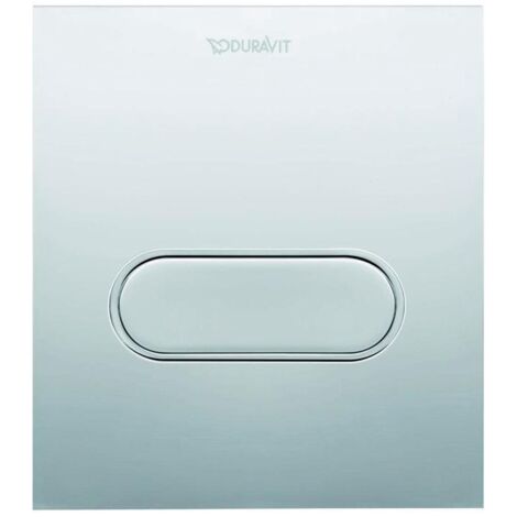 Duravit Betätigungsplatte DuraSystem 13,1x15cm, mech., f Uri. A1, sw matt