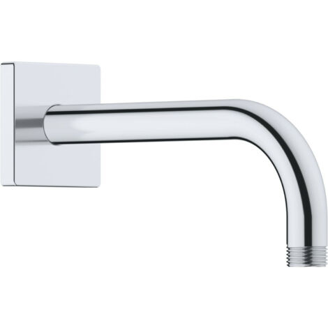 Duravit Brausearm, Rosette eckig, 210mm, Chrom Hochglanz,
