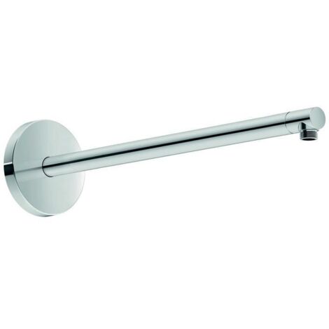 Duravit Brausearm, Rosette rund, 485mm, Chrom Hochglanz,
