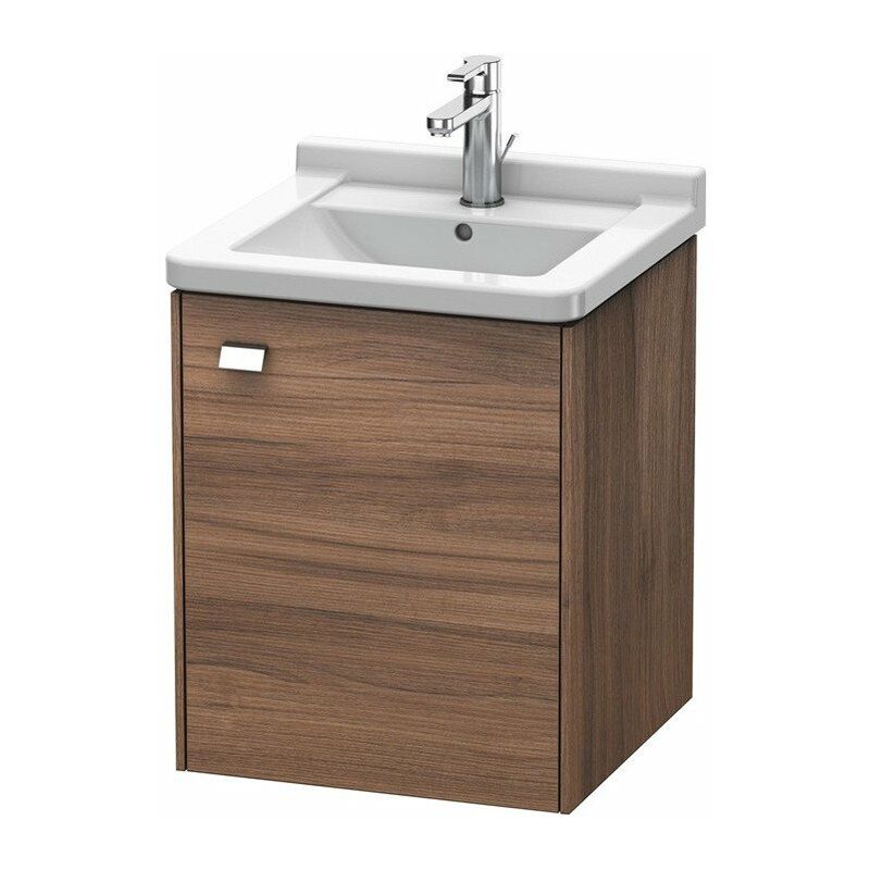 

Duravit - Mueble bajo lavabo BRIOSO 563x460x445mm tirador cromado apertura derecha nogal natural