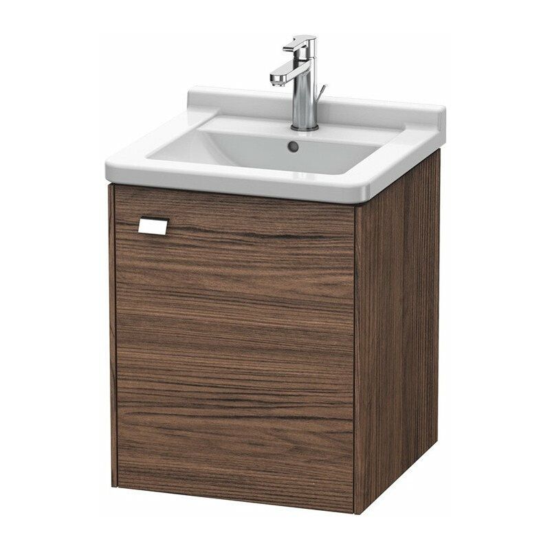 

Duravit - Mueble bajo lavabo BRIOSO 563x460x445mm tirador cromado apertura derecha nogal oscuro