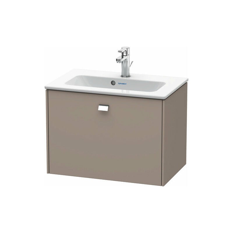

Duravit Brioso Módulo mural Compact 62,0 x 38,9 cm, 1 extraíble, para lavabo ME by Starck 234263, Color (frente/cuerpo): Diseño basalto mate, mango