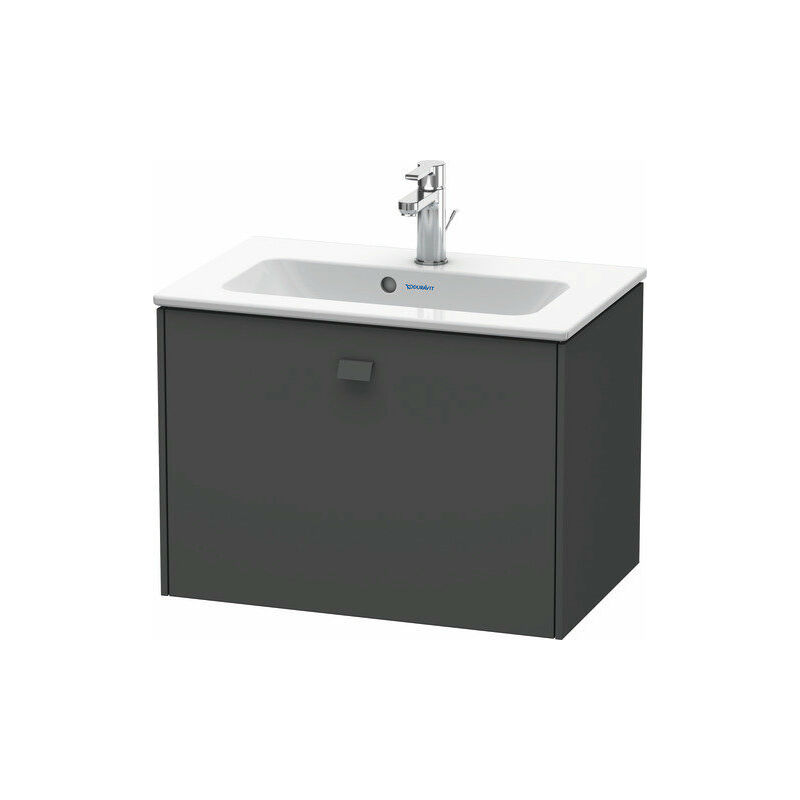 

Duravit Brioso Módulo mural Compact 62,0 x 38,9 cm, 1 extraíble, para lavabo ME by Starck 234263, Color (frente/cuerpo): Grafito mate decorativo,