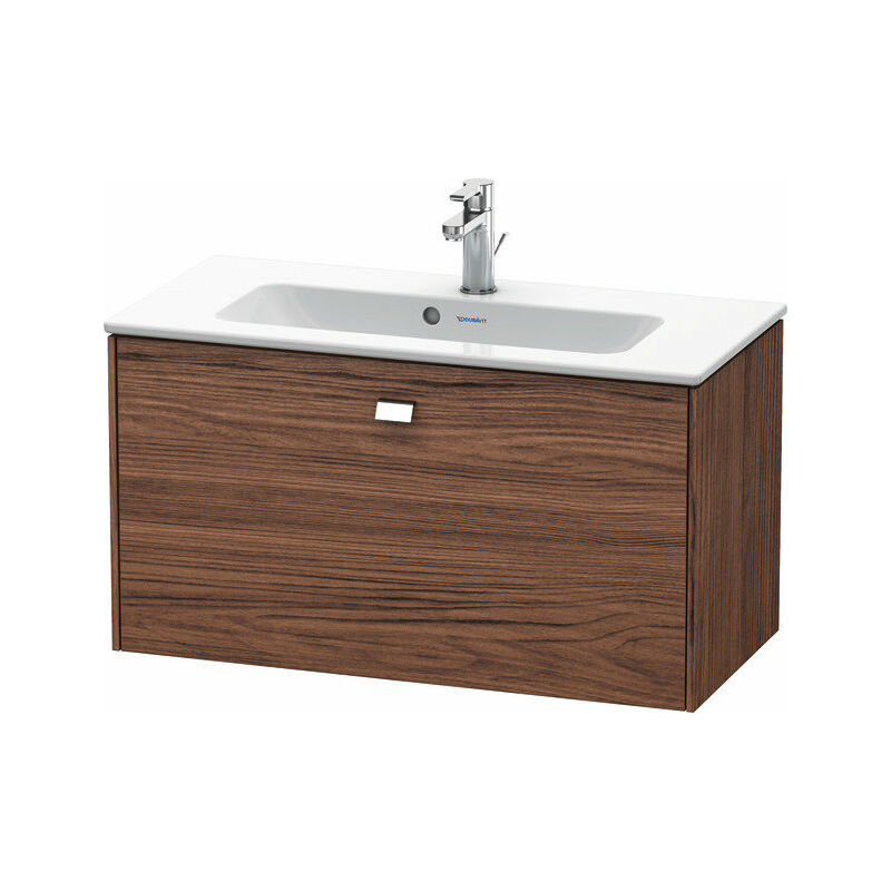 

Duravit Brioso Módulo mural Compact 82,0 x 38,9 cm, 1 extraíble, para lavabo ME by Starck 234283, Color (frente/cuerpo): nogal oscuro, mango cromado