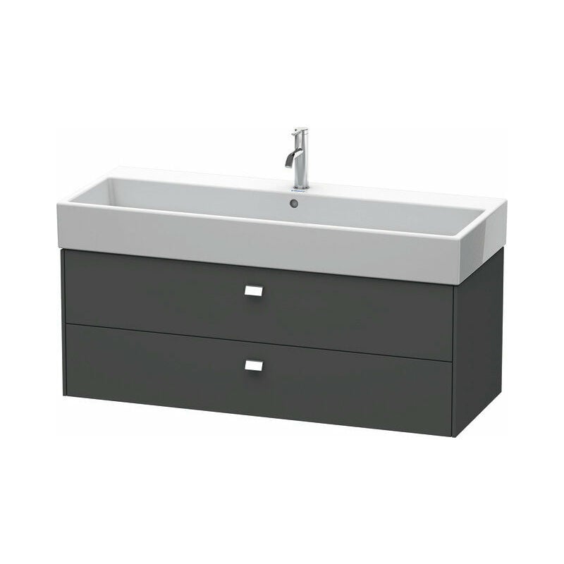 

Duravit Brioso Mueble bajo encimera 118,4 x 45,9 cm, 2 cajones, con sifón y delantal, para lavabo Vero Air 235012, Color (frente/cuerpo): Diseño