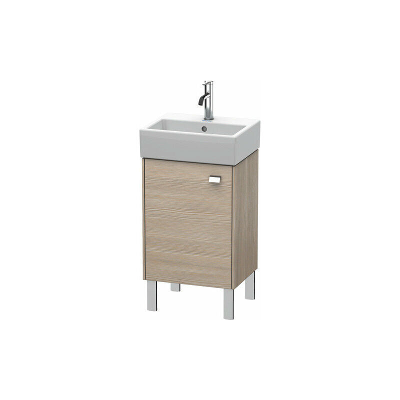

Duravit Brioso Mueble bajo mesada 43.4.0 x 33.9 cm, 1 puerta, con bisagra a la izquierda, 1 balda de cristal, para lavabo Vero Air 072445, Color
