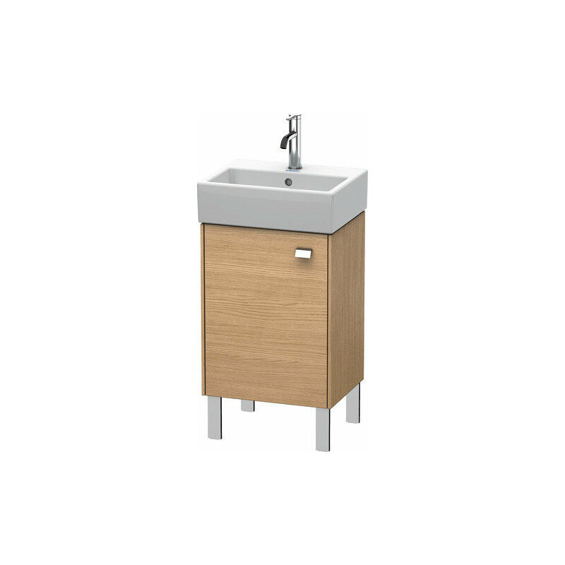 

Duravit Brioso Mueble bajo mesada 43.4.0 x 33.9 cm, 1 puerta, con bisagra a la izquierda, 1 balda de cristal, para lavabo Vero Air 072445, Color