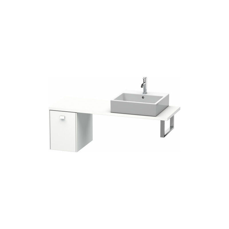 

Duravit Brioso mueble bajo para consola compacta 32,0 x 48,0 cm, 1 cajón, Color (frente/cuerpo): nogal oscuro, mango cromado - BR512001021