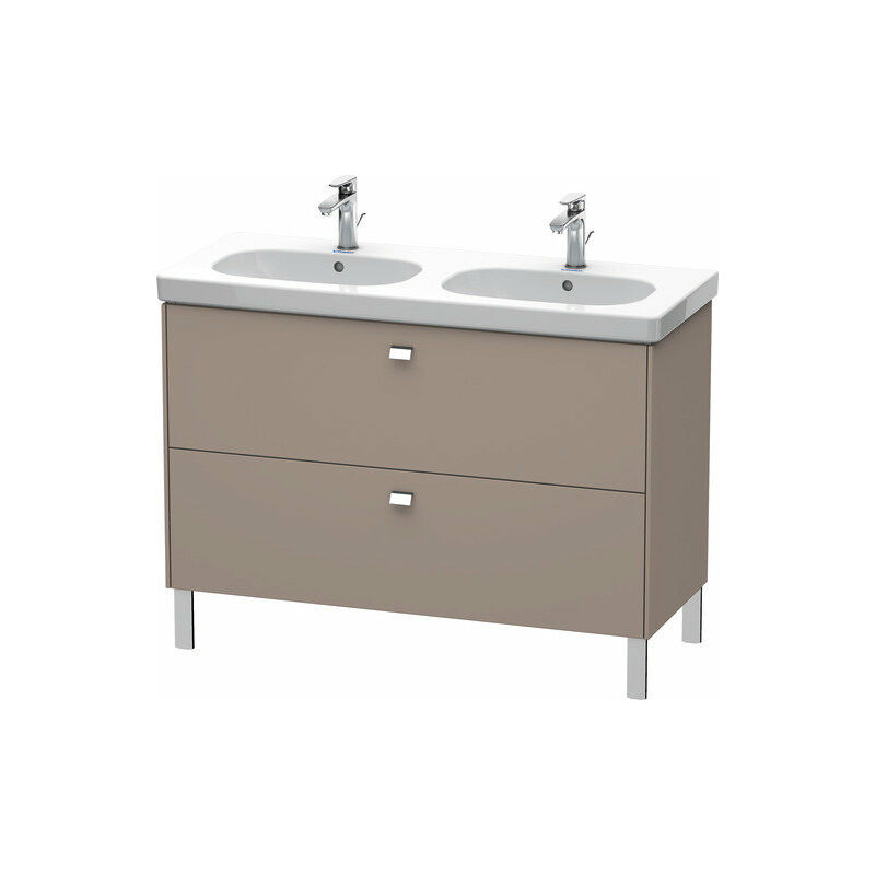 

Duravit Brioso Mueble de aseo de pie 117,0 x 46,9 cm, 2 extraíbles, para lavabo D-Código 034812, Color (frente/cuerpo): Diseño basalto mate, mango