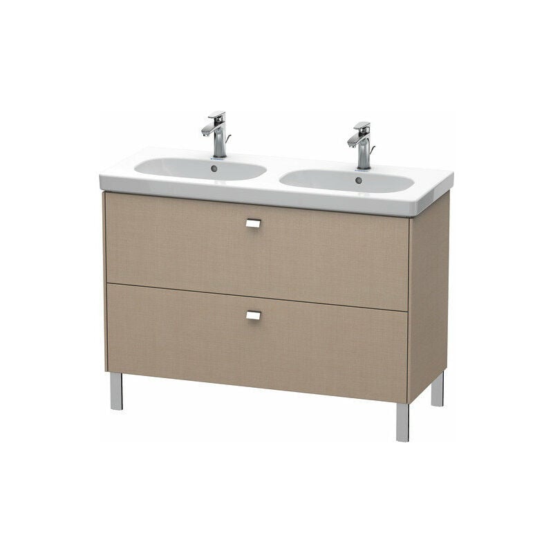 

Duravit Brioso Mueble de aseo de pie 117,0 x 46,9 cm, 2 extraíbles, para lavabo D-Código 034812, Color (frente/cuerpo): Decoración lino, mango