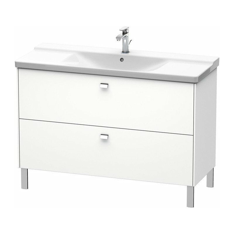 

Duravit - Mueble bajo lavabo BRIOSO tirador cromado 691x1220x479mm blanco mate