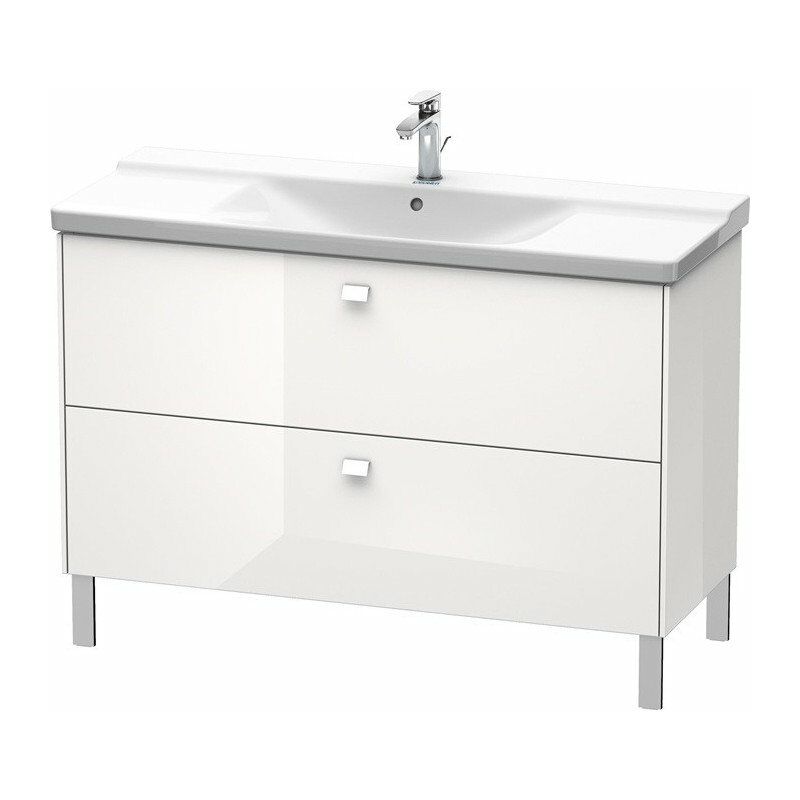 

Duravit - BRIOSO Mueble de baño Griffe cromo 691x1220x479mm hormigón