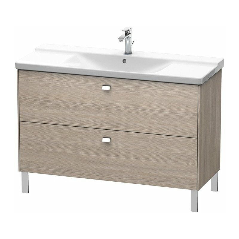 

Duravit - Mueble bajo lavabo BRIOSO tirador cromado 691x1220x479mm pino plateado