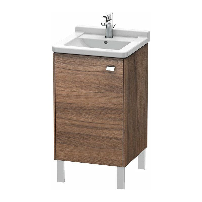 

Duravit - Mueble bajo lavabo BRIOSO 693x460x445mm tirador cromado apertura izquierda nogal natural