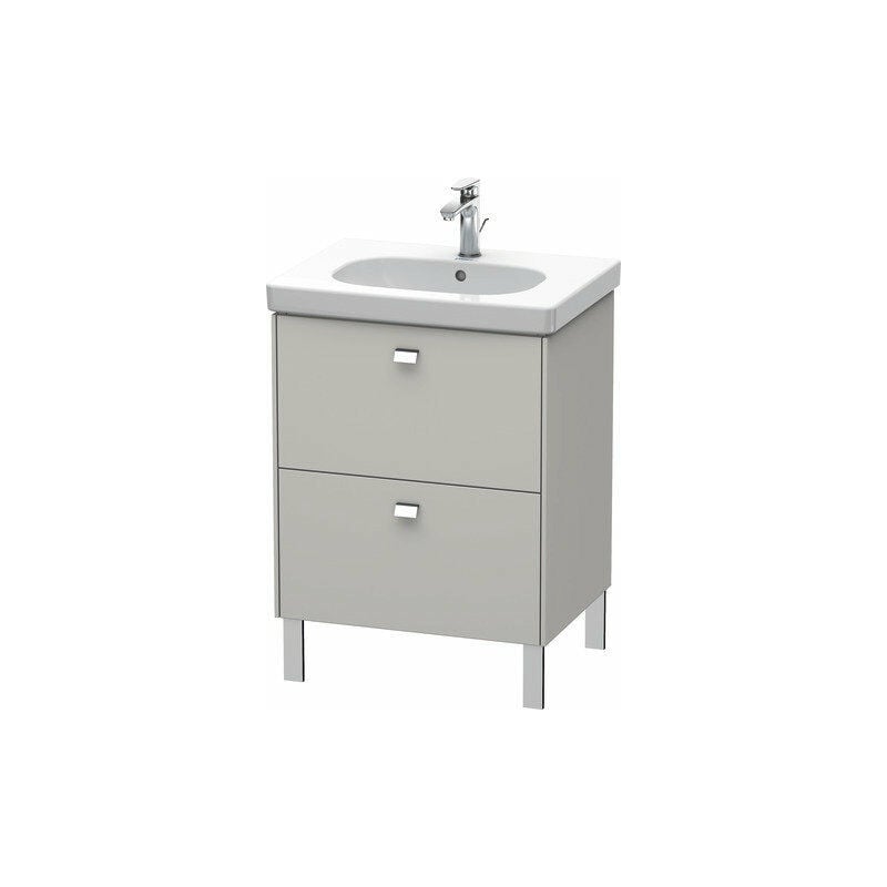 

Duravit Brioso Mueble de aseo de pie 62,0 x 46,9 cm, 2 extraíbles, para lavabo D-Código 034265, Color (frente/cuerpo): Gris hormigón Decoración mate,