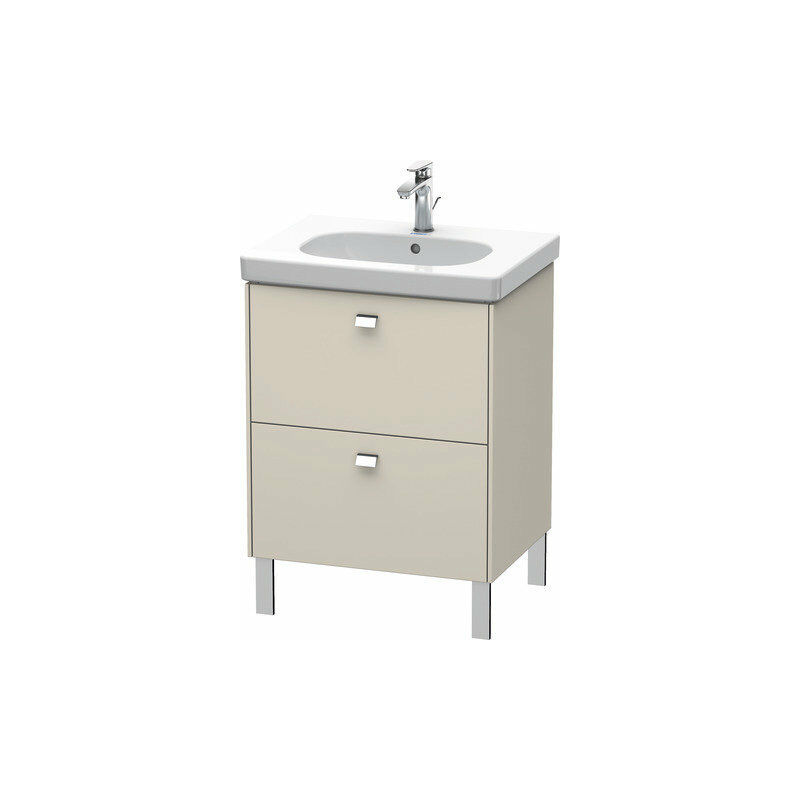 

Duravit Brioso Mueble de aseo de pie 62,0 x 46,9 cm, 2 extraíbles, para lavabo D-Código 034265, Color (frente/cuerpo): Decoración topo mate, mango