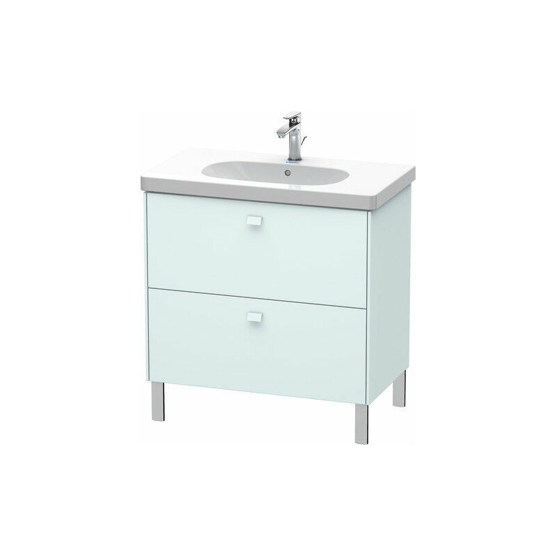 

Duravit Brioso Mueble de aseo de pie 82,0 x 46,9 cm, 2 extraíbles, para lavabo D-Código 034285, Color (frente/cuerpo): Azul claro Decoración mate,