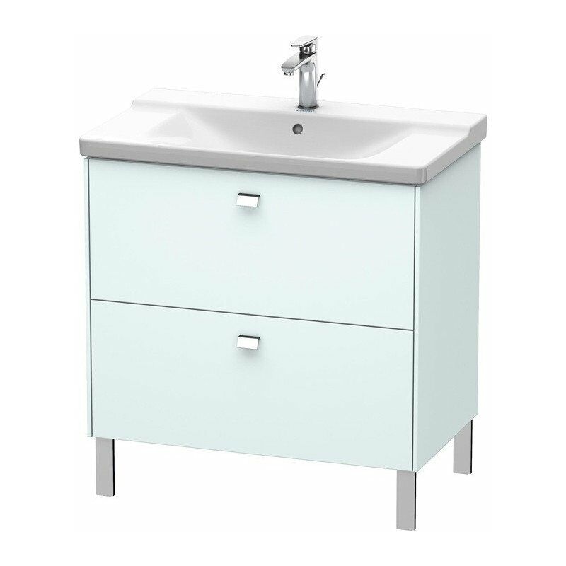 

Duravit - BRIOSO Mueble de baño Griffe cromo 691x820x479mm Azul claro mate