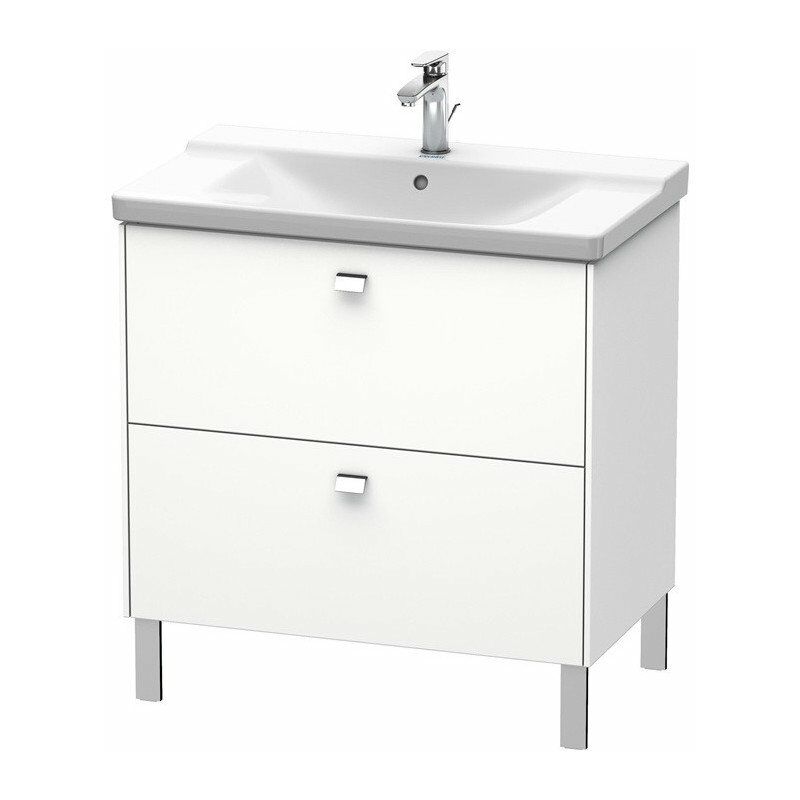 

Duravit - Mueble bajo lavabo BRIOSO tirador cromado 691x820x479mm blanco mate